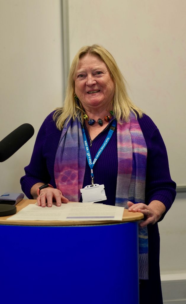 Mairi Mclean, Chairwoman and non-executive director of the Royal Cornwall Hospitals NHS Trust